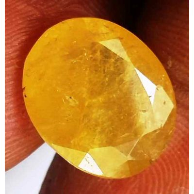6.67 Carats Ceylon Yellow Sapphire 13.54 x 11.69 x 4.76 mm