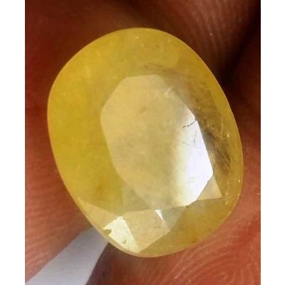 5.99 Carats Ceylon Yellow Sapphire 12.62 x 10.63 x 4.45 mm