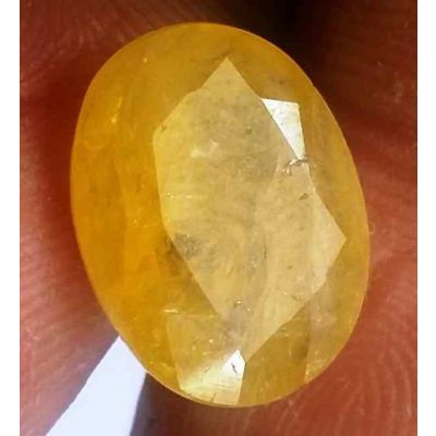 5.52 Carats Ceylon Yellow Sapphire 12.79 x 10.10 x 4.35 mm