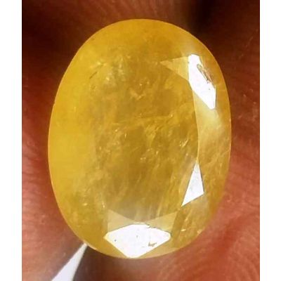 5.13 Carats Ceylon Yellow Sapphire 12.34 x 9.62 x 4.23 mm