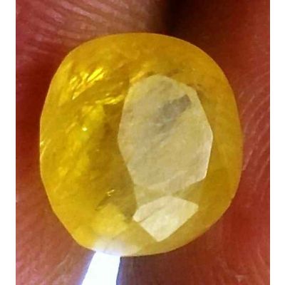 3.5 Carats Ceylon Yellow Sapphire 8.36 x 7.70 x 5.29 mm