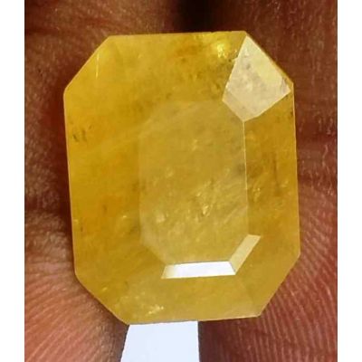 8.44 Carats Ceylon Yellow Sapphire 14.33 x 11.70 x 4.90 mm