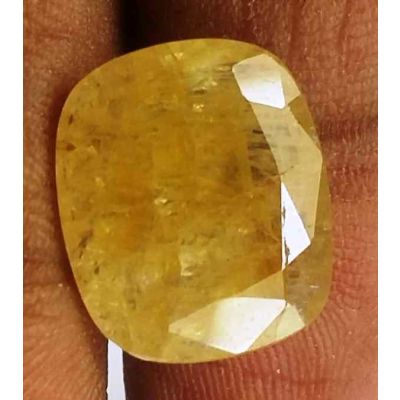 5.67 Carats Ceylon Yellow Sapphire 14.21 x 12.20 x 4.43 mm