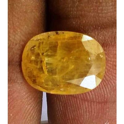 3.45 Carats Yellow Sapphire Ceylon 11.94 x 9.07 x 3.08 mm