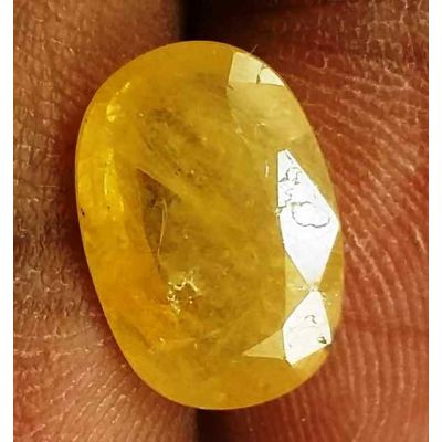 3.71 Carats Yellow Sapphire Ceylon 11.76 x 8.08 x 4.04 mm
