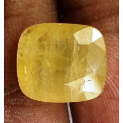 6.24 Carats Yellow Sapphire Ceylon 11.35 x 10.01 x 5.36 mm