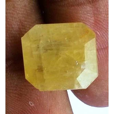 8.22 Carats Ceylon Yellow Sapphire 12.26 x 11.11 x 6.14 mm