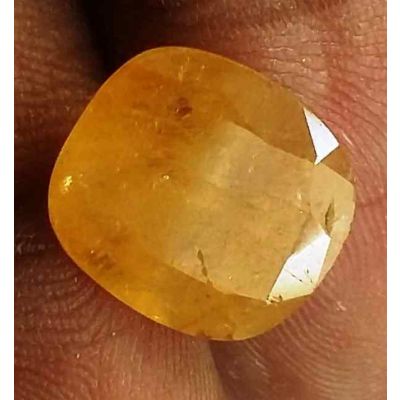 5.24 Carats Ceylon Yellow Sapphire 11.42 x 10.06 x 4.82 mm
