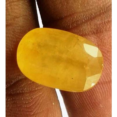 8.83 Carats Ceylon Yellow Sapphire 14.11 x 9.64 x 6.86 mm