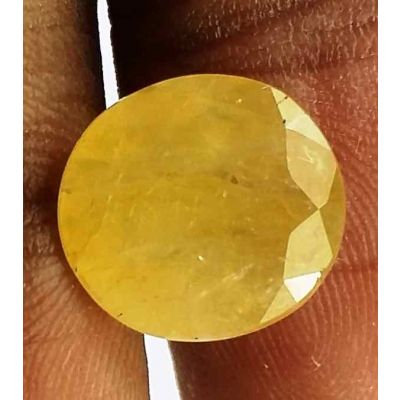 6.08 Carats Ceylon Yellow Sapphire 11.68 x 10.94 x 5.07 mm