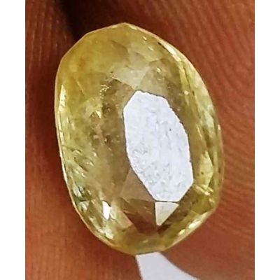 2.34 Carats Ceylon Yellow Sapphire 8.69 x 6.09 x 4.18 mm