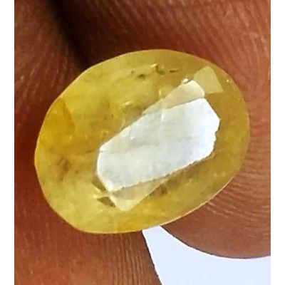 2.73 Carats Ceylon Yellow Sapphire 9.03 x 6.98 x 4.33 mm