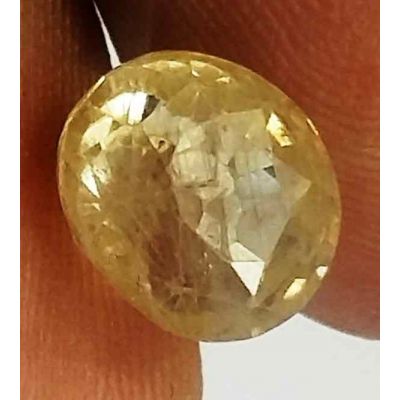 2.93 Carats Ceylon Yellow Sapphire 7.71 x 6.57 x 5.61 mm