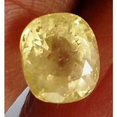 2.15 Carats Ceylon Yellow Sapphire 7.25 x 6.42 x 4.99 mm