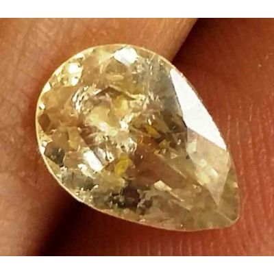 2.91 Carats Ceylon Yellow Sapphire 9.35 x 6.56 x 4.94 mm
