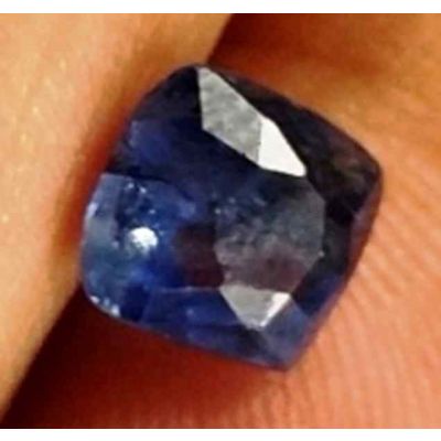 1.62 Carats Ceylon Blue Sapphire 6.15 x 5.75 x 4.33 mm
