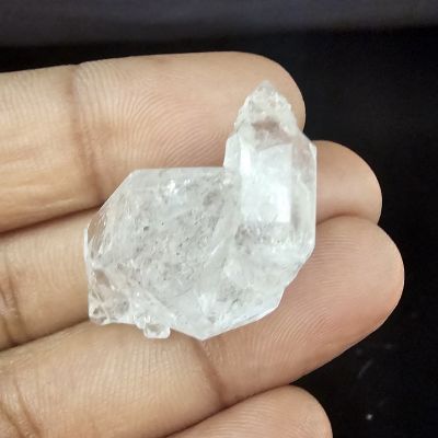 37.76  carats  Natural Herkimer diamond  6.22x2.93x11.42 mm