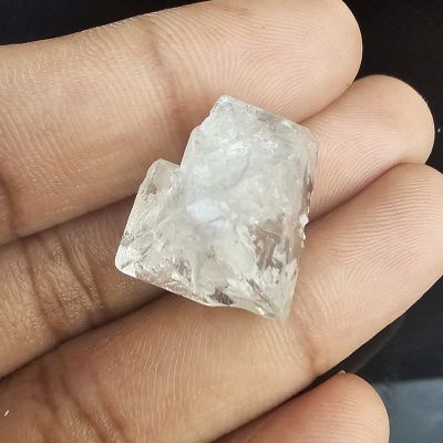 19.12  carats  Natural Herkimer diamond  4.41x12.14x14.33 mm