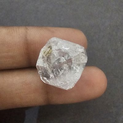 16.54 carats  Natural Herkimer diamond   8.87x16.52x10.47 mm