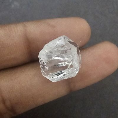 8.29   carats  Natural Herkimer diamond   14.59x15.00x15.55 mm