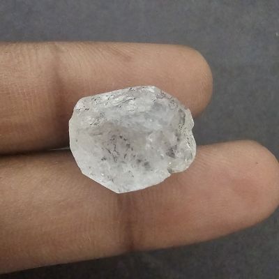 9.75   carats  Natural Herkimer diamond   12.88x14.88x18.06 mm