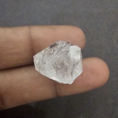 18.16  carats  Natural Herkimer diamond   11.10x10.85x14.62 mm