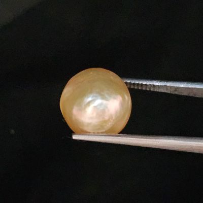 9.79 carats Natural pink Pearl 11.01x11.12x10.45 mm