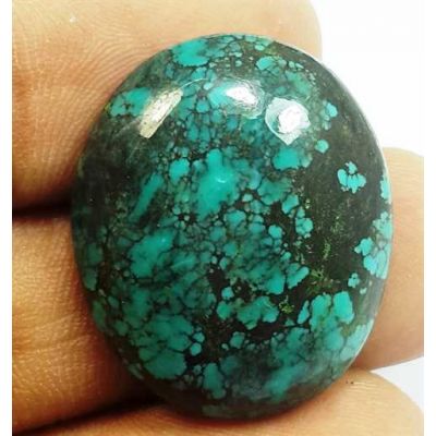 24.63 Carats Turquoise 25.17 x 20.84 x 6.43 mm