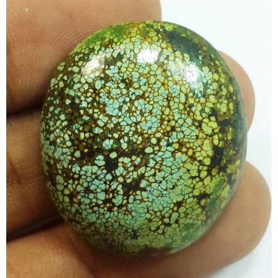 43.84 Carats Turquoise 30.26 x 26.53 x 7.49 mm