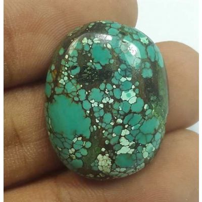 20.46 Carats Turquoise 24.94 x 19.74 x 5.71 mm