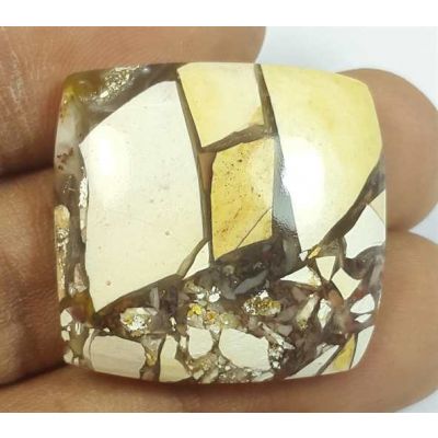 39.17 Carats Mookaite Barritted 26.90 x 26.90 x 7.24 mm