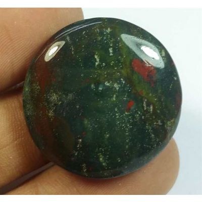 41.17 Carats Natural Red+Green Blood Stone 27.87 x 27.87 x 6.46 mm