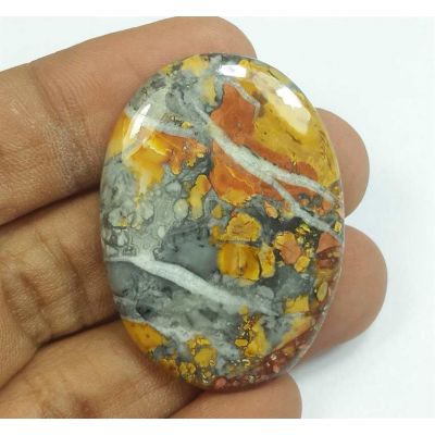 63.75 Carats Maligano jasper 40.31 x 29.24 x 6.52 mm