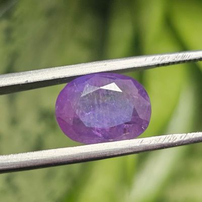 5.20 Carats Natural Voilet Purple Sapphire 11.32 x 8.32 x 5.00 mm