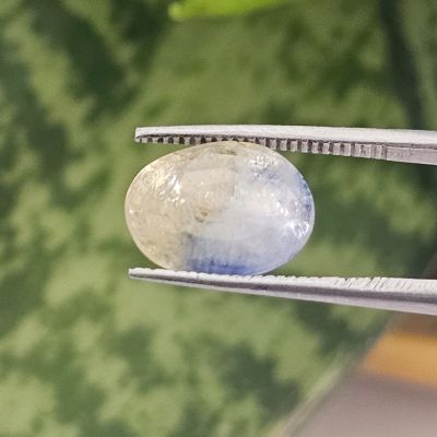 5.79 Carats Natural Hemlock Sapphire 10.35 x 8.80 x 6.60 mm