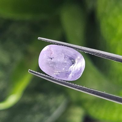 4.07 Carats Natural Mulled Wine Sapphire 10.94 x 7.60 x 4.70 mm