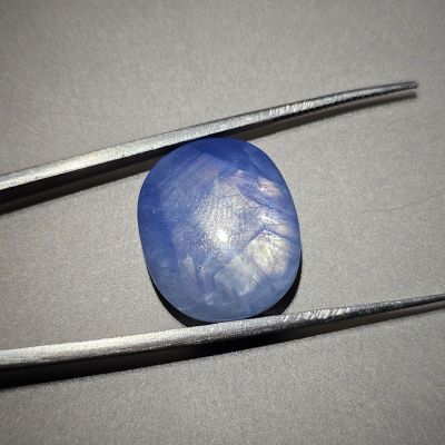 18.88 Carats Natural Little Boy Blue Star Sapphire 18.49 x 15.57 x 5.78 mm