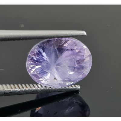 6.12 Carats Natural Blueish Purple Sapphire 10.68x8.88x8.14 mm