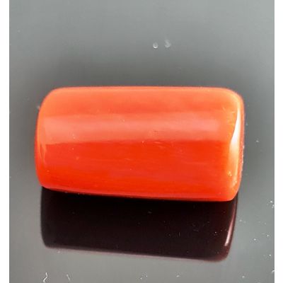19.75 Carats Natural Italian Orangish Red 19.33x10.86x9.84 mm