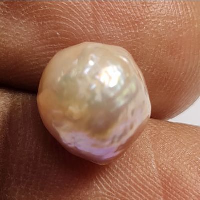 4.80 Carats Natural Venezuela Purple Pearl 9.10x8.56x8.62 mm