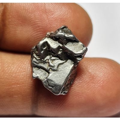21.05 Carats Natural Black Meteorite 16.41x13.46x7.08 mm