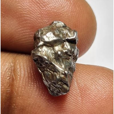 11.15 Carats Natural Black Meteorite 14.45x9.18x5.76 mm