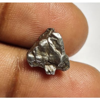 8.35 Carats Natural Black Meteorite 9.73x9.32x5.65 mm