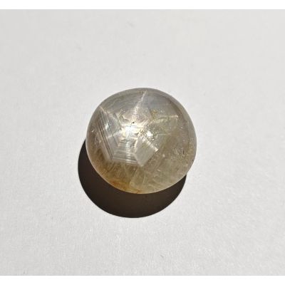 17.77  carats  Natural Sandstone  Sapphire 13.97x13.54x8.70mm