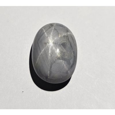 22.48  carats Natural Davys Grey Sapphire  18.78x13.29x8.06 mm