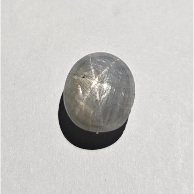 5.73 Carats Natural Sapphire Ironside Gray 10.49x8.72x5.71 mm