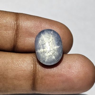 11.79 Carats Natural San Juan Sapphire 14.67x10.75x6.33 mm