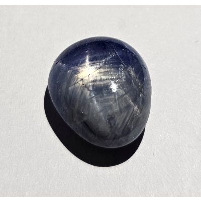 12.42 Carats Natural  Yankees Blue   Sapphire  14.18x11.73x6.73 mm