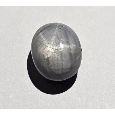 9.18   Carats Natural  storm gray   Sapphire  11.89x9.48x7.15 mm