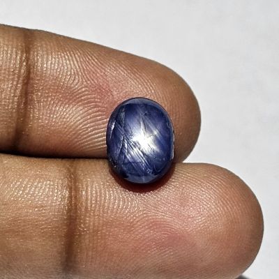 6.79 Carats Natural yankees blue Sapphire 11.45x8.65x5.95 mm